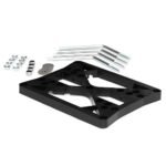 Conjunto anclaje suelo para fijar Columnas Barreras Infrarrojas Perimetrales tipo industrial PT - Imagen 2