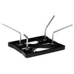 Conjunto anclaje suelo para fijar Columnas Barreras Infrarrojas Perimetrales tipo industrial PT - Imagen 4