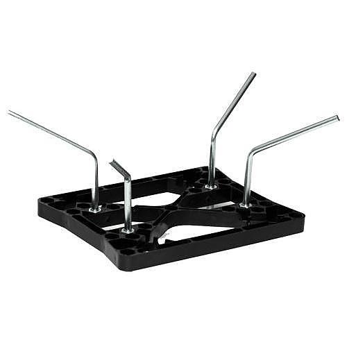 Conjunto anclaje suelo para fijar Columnas Barreras Infrarrojas Perimetrales tipo industrial PT - Imagen 4