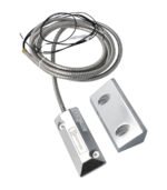 Contacto magnético aluminio Gran potencia Suelo. Apertura 75mm. 2m cable blindado puertas y persianas Aritech - Imagen 3