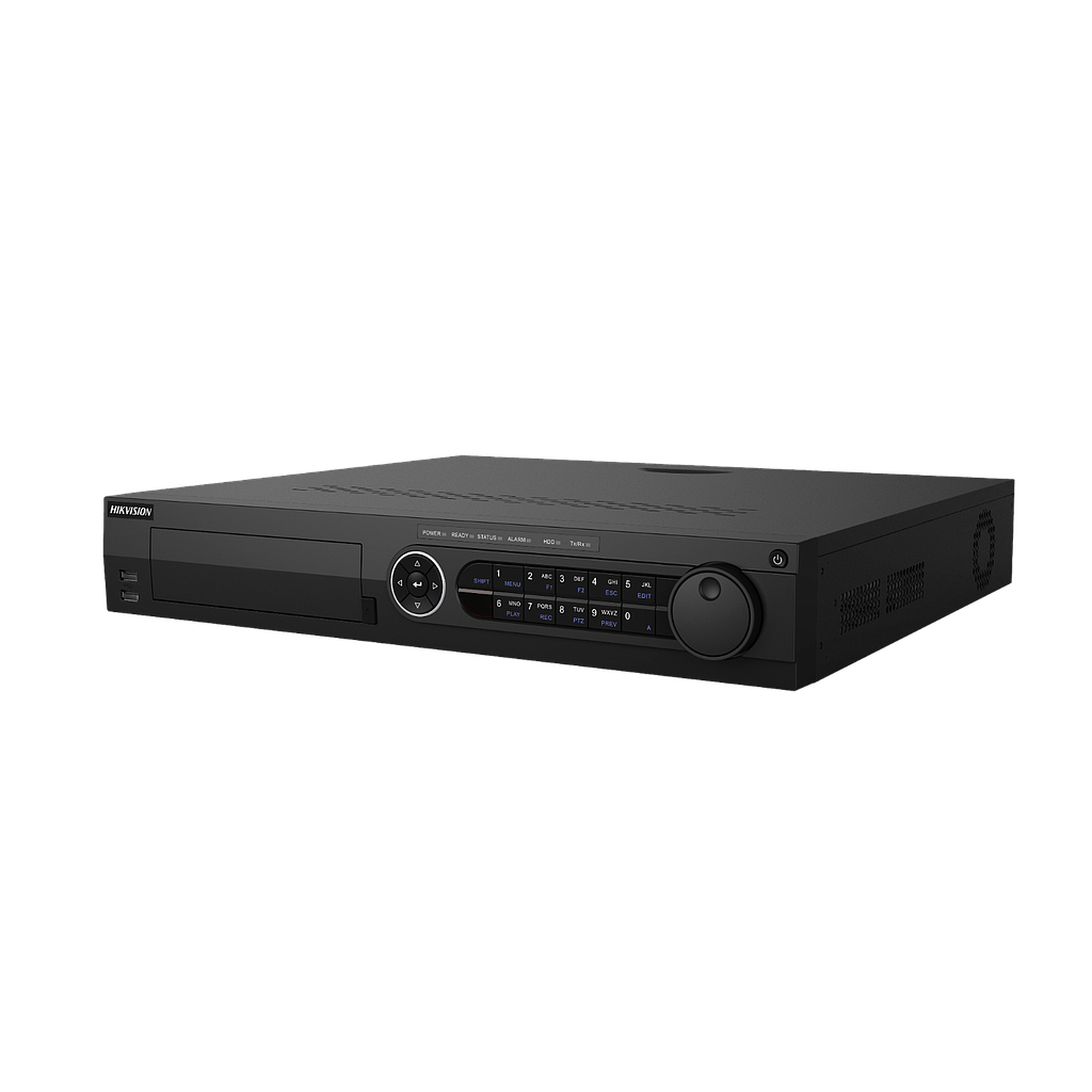 image-116.png Grabador DVR 5en1 32CH 5MP Lite1080p + 16CH IP 6MP 1.5U Acusense 4xHDD E/S Audio Alarma 16/4 Hikvision - Imagen 1