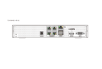Grabador NVR IP 4CH 6MP 4PoE VCA LPR NAT QR 1HDD 40/64 Mbps - Imagen 2