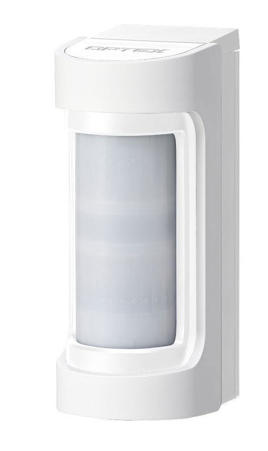 image-1354.jpeg Detector doble PIR para exteriores de 12m, 90° Vía radio Optex VXS-RAM(W) Color Blanco - Imagen 1