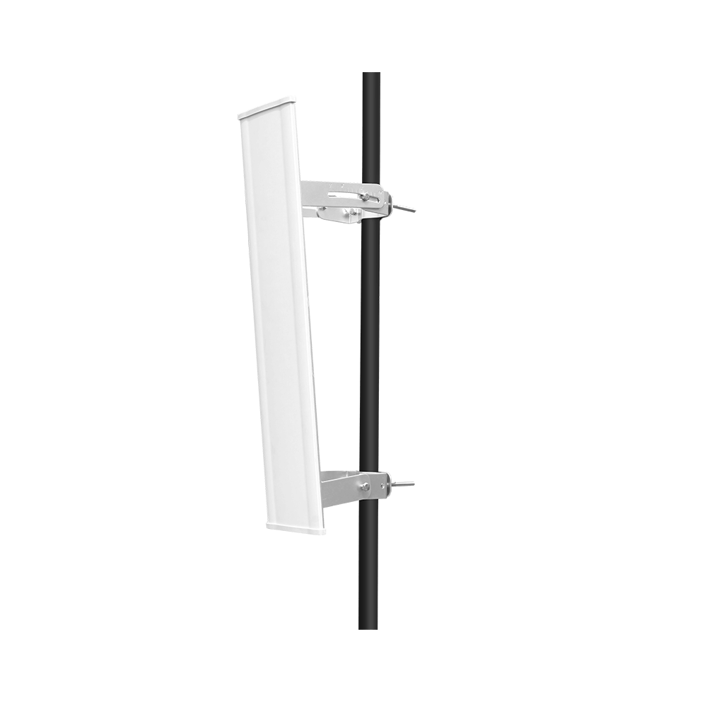 Antena sectorial de polaridad dual de 5 GHz y 19 dBi