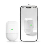 Detector PIR inalámbrico bidireccional Supercompacto Doble elemento Óptica única para interiores. Grado 2 - Imagen 3