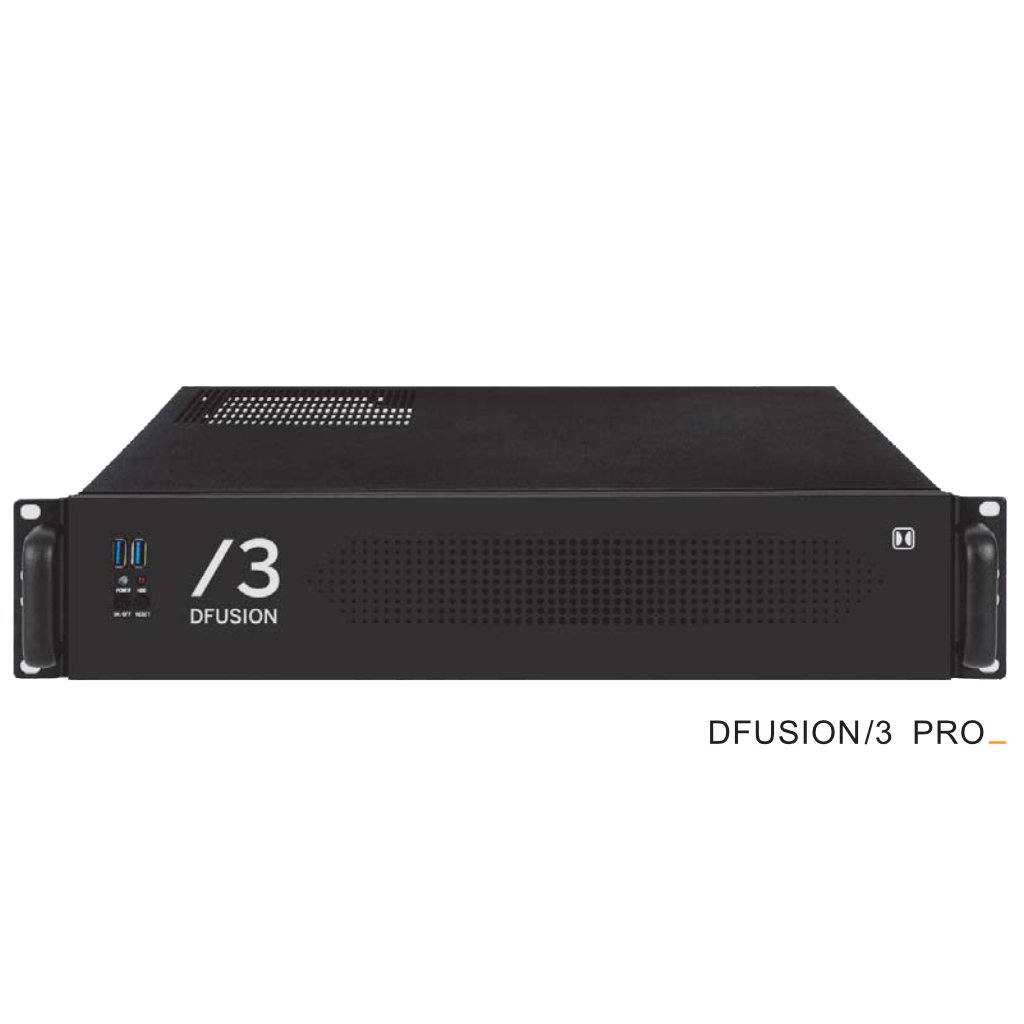 DFUSION /3 PRO Servidor de análisis IP de 16 canales
