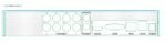 Grabador DVR 5en1 8CH 1080 + 2IP 5MP 1xHDD E/S Audio TVT - Imagen 2