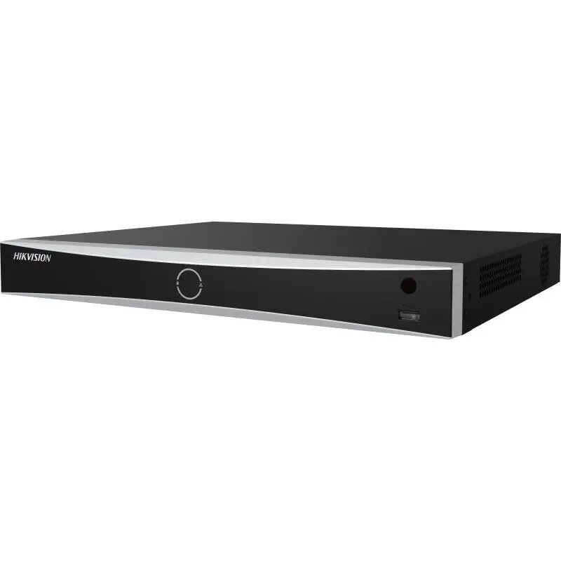 Grabador NVR IP 16CH 16PoE 12MP Acusense 256 Mbps Facial ANPR Perímetro E/S Audio Alarma 4/1 2xHDD
