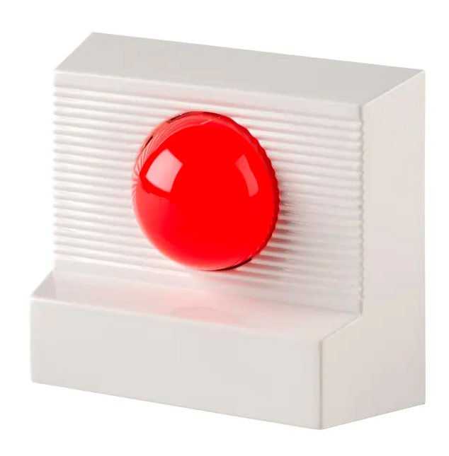 INDICADOR LED indication w. buzzer, red ROJO ACRE SUM1490-S