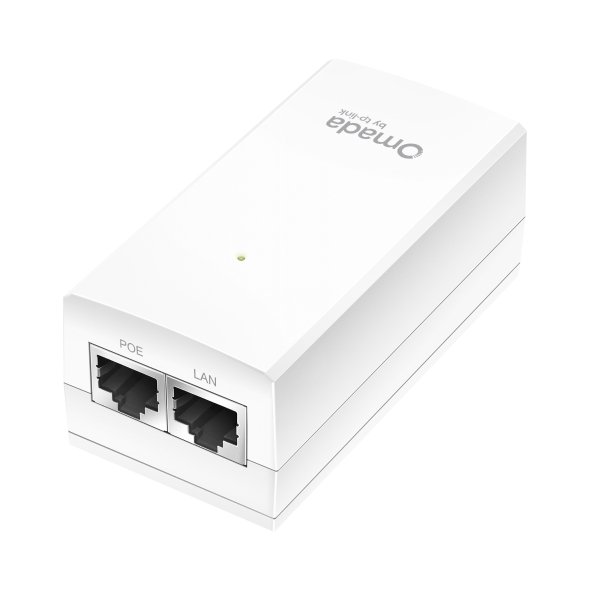 Inyector PoE Pasivo Gigabit Omada 24V 12W