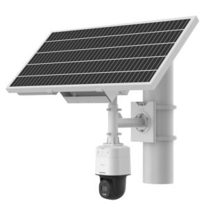 Kit Cámara PT 4MP 4mm con energía solar ColorVu 24/7 4G Luz Blanca 30m