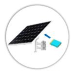 Kit de Energía Solar Panel 80W + Batería 360WH Hikvision - Imagen 2