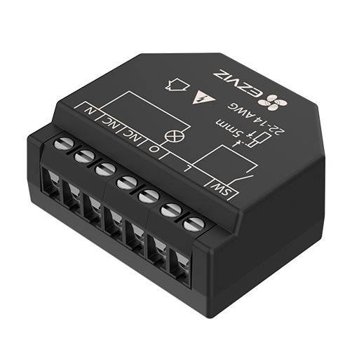 RelÃ© WiFi Inteligente Color Negro Control inalÃ¡mbrico de iluminaciÃ³n MediciÃ³n consumo elÃ©ctrico