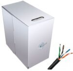 Bobina en caja de cable UTP Cat5e de 305 m con cubierta válida para exterior. - Imagen 2
