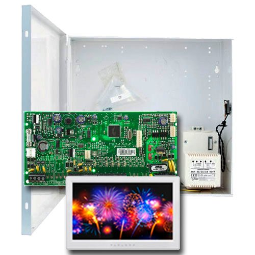 Kit Paradox Spectra Plus de 5 a 32 zonas . Central SP5500+ + Teclado TM70