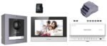 Kit videoportero 2 hilos Placa exterior + Monitor interior + alimentador + distribuidor/convertidor + SD 32GB Hikvision - Imagen 3