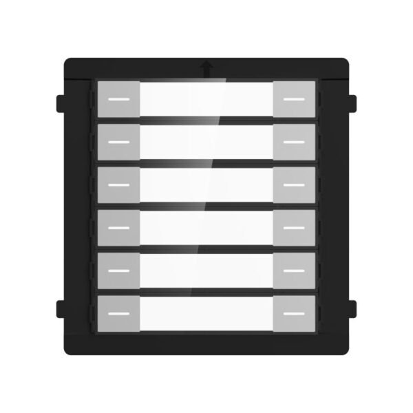 Módulo de etiqueta de nombre para estación de puerta modular videoportero Acero inoxidable