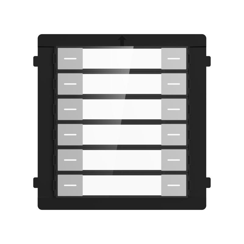 Módulo de etiqueta de nombre para estación de puerta modular videoportero Acero inoxidable