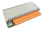 MÃ³dulo de relÃ©s IP Videologic 6 entradas digitales + 32 salidas RelÃ©. Incluye alimentador 12V