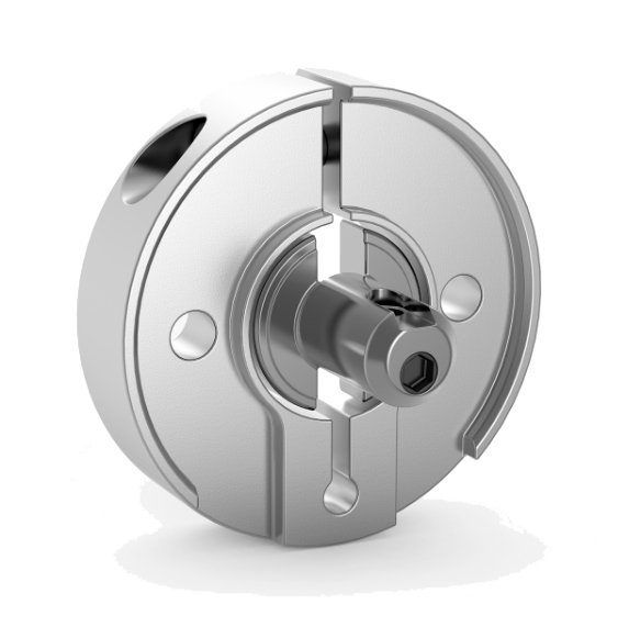 Adaptador Europeo Plata para conectar cerradura electrónica Tedee PRO
