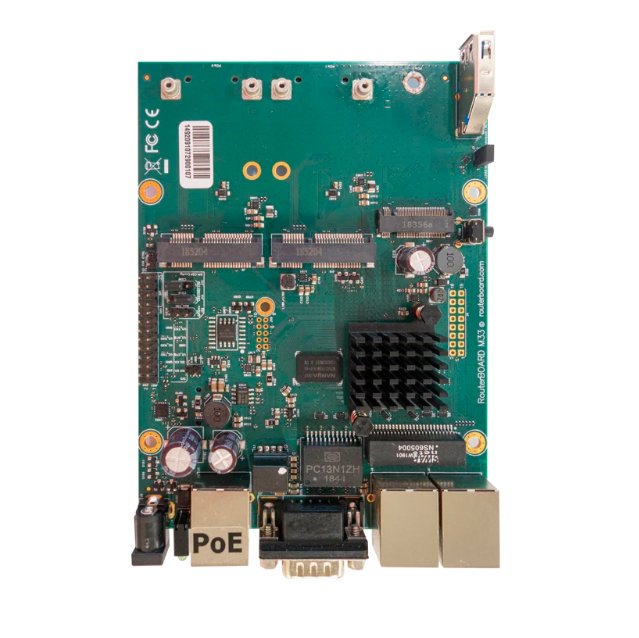 Placa router compatible con 802.1x Gigabit para paneles SPC