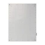Caja de ABS 400x300x200, impermeable con bisagras plásticas de cierre y placa base - Imagen 5
