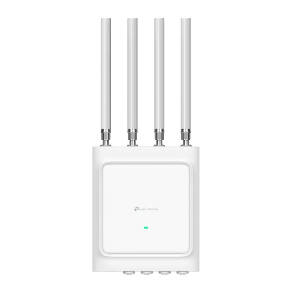 Punto de acceso Wi‑Fi 6 Ultra-Fast 3.6 Gbps para alta densidad en exterior.