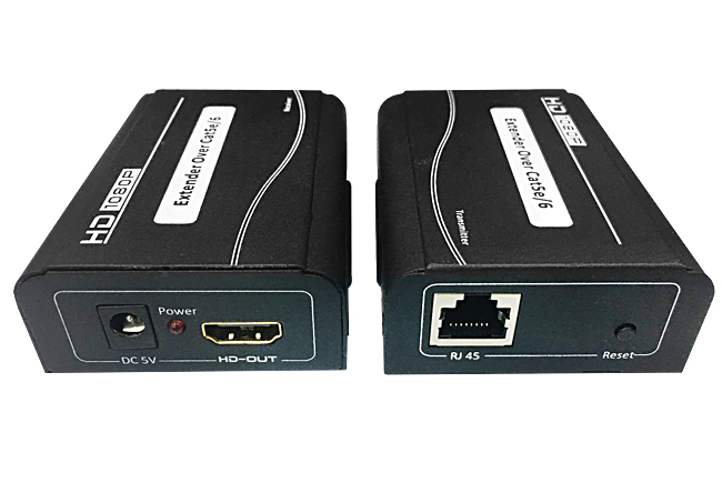 image-287.png Transmisor - Receptor señales HDMI a través de cable Cat5e/6 50m Folksafe - Imagen 1