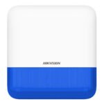 Sirena inalámbrica de exterior compatible 868 Mhz Hikvision AXPRO Indicador Azul