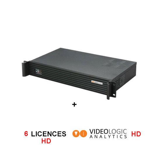 Sistema análisis de vídeo en HD activado para 13 canales ampliable a 20. Incluye Servidor I7 enracable con módulo de relés integrado