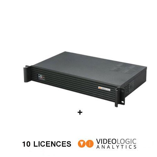 Sistema de análisis de vídeo activado para 10 canales de analítica IA HD hasta 20