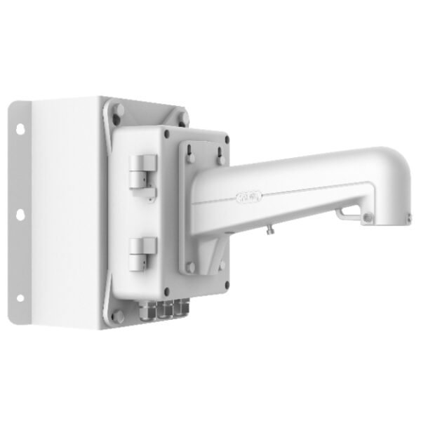 Soporte Caja de conexiones Hikvision de montaje en esquina para domos Aluminio