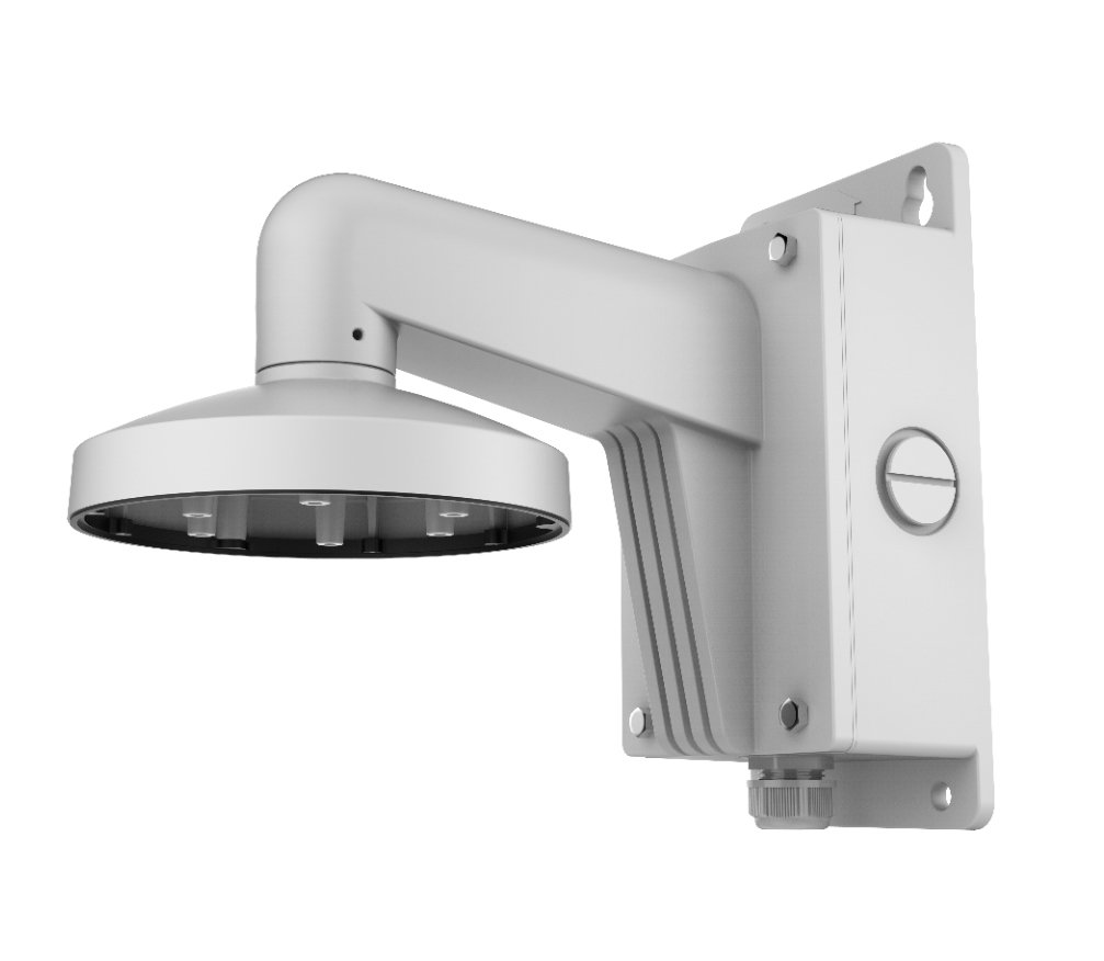 Soporte de pared para cámaras domo con caja de conexión Hikvision