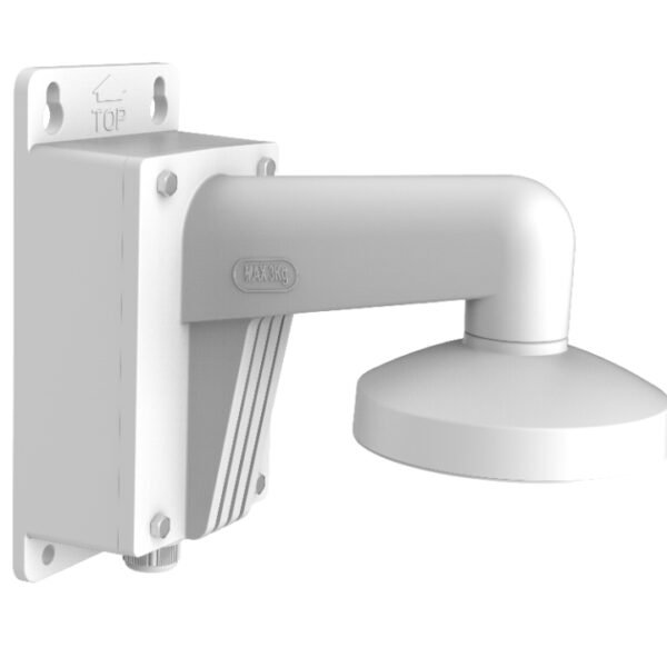 Soporte de pared para domos con caja de conexiones Aluminio