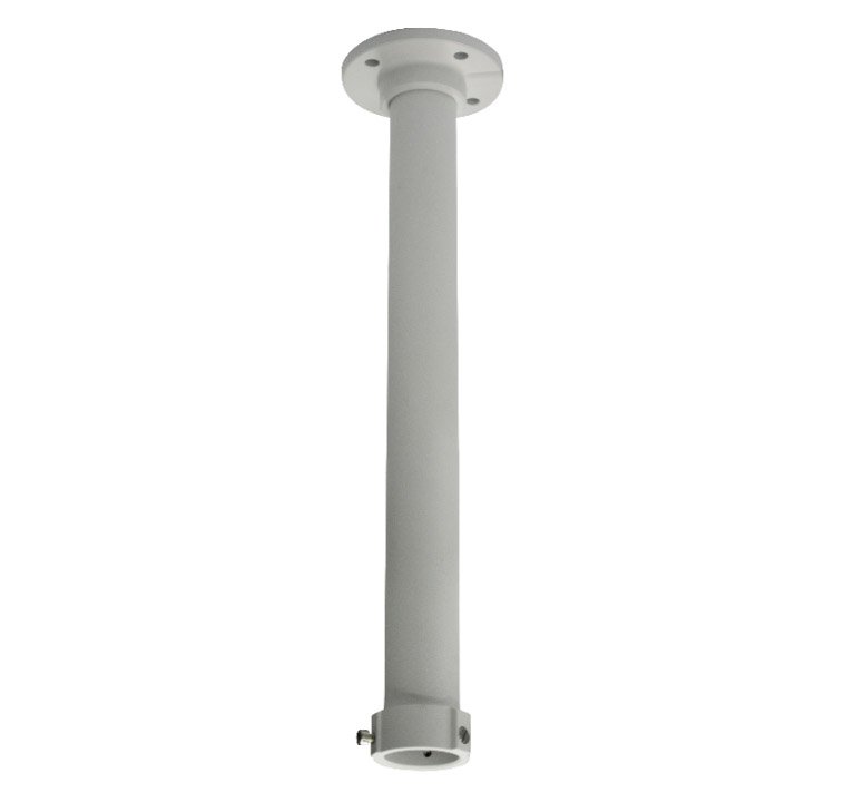 Soporte Hikvision para montaje colgante en techo para cámaras domo Aluminio Altura 500 mm