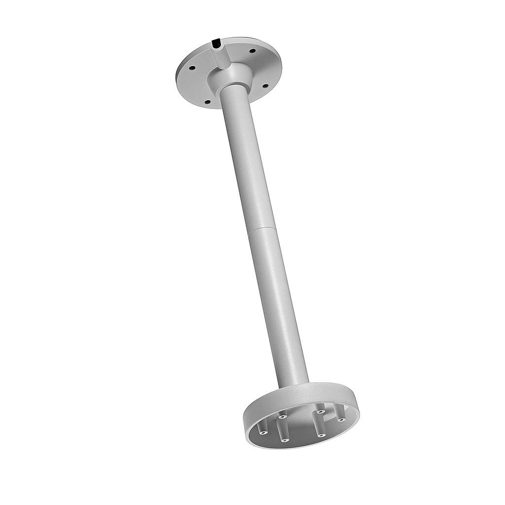 Soporte Hikvision para montaje colgante en techo para cámaras domo Aluminio Altura 560 mm