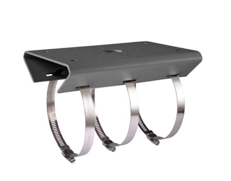 image-3129.jpeg Soporte para cámara de tráfico poste vertical - barra transversal 127mm Hikvision - Imagen 1
