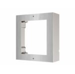 Caja de registro en superficie para 1 módulo de videoportero Hikvision acabado en acero inoxidable - Imagen 2