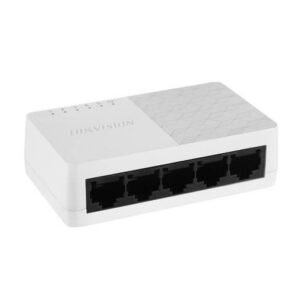 Switch 5 puertos RJ45 Fast Ethernet 10/100 Mbps no administrado