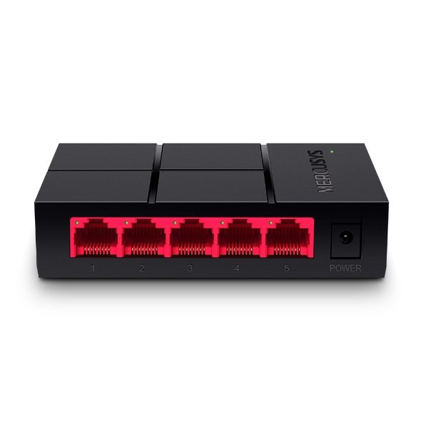 Switch de sobremesa 5 puertos 10/100/1000 Mbps