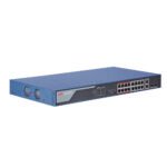 Switch Hikvision 16 puertos PoE 10/100M RJ45, 2 puertos Gigabit RJ45, 2 puertos Gigabit SFP, 230W - Imagen 3