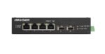 Switch Hi-PoE no administrado Gigabit 4 puertos Rango temperatura extendida Hikvision
