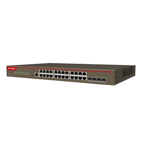 Switch inteligente gestionable 24 puertos Gigabit (10/100/1000 Mbps) + 4 puerto SFP 10G L3 IP-COM - Imagen 4