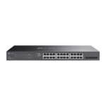 Switch Omada inteligente 28 puertos Gigabit, con 24 puertos PoE+