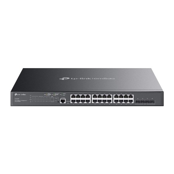 Switch Omada L2+ 24 puertos Gigabit y 4 SFP 24 PoE+