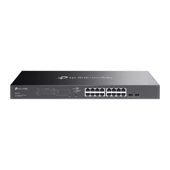 Switch Omada Smart 18 puertos Gigabit, con 16 puertos PoE+