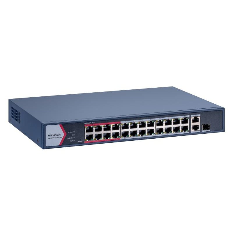 Switch PoE 10/100 24 puertos +  1 Gigabit Combo + 1 Gigabit RJ45