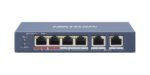 Switch POE 4 puertos 100Mbps Hikvision - Imagen 2
