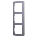 Caja de registro en superficie para 3 módulos de videoportero Aluminio Hikvision - Imagen 2