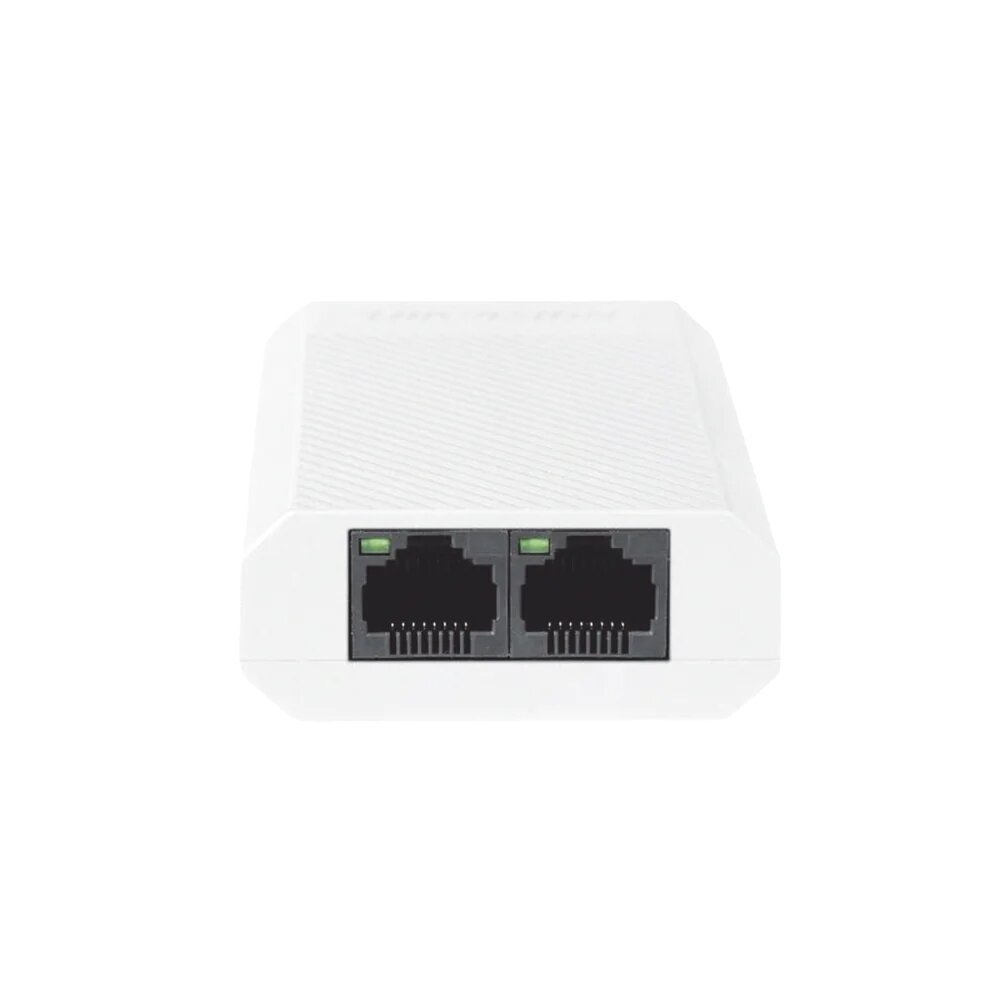 Switch PoE Gigabit Hikvision 1 entrada 2 salidas 30W